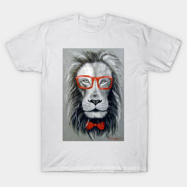 Fashionable lion T-Shirt by OLHADARCHUKART